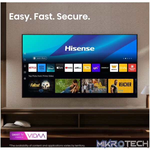 HISENSE LEDN40A4Q HD 60hz SMART TV - Image 8
