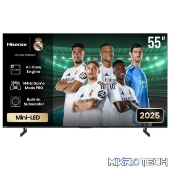 HISENSE LEDN55U7Q 55'' Mini LED QLED 144hz 4k Smart