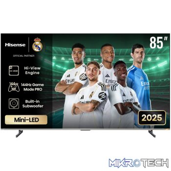 HISENSE LEDN85U7Q 85'' Mini LED QLED 144hz 4k Smart