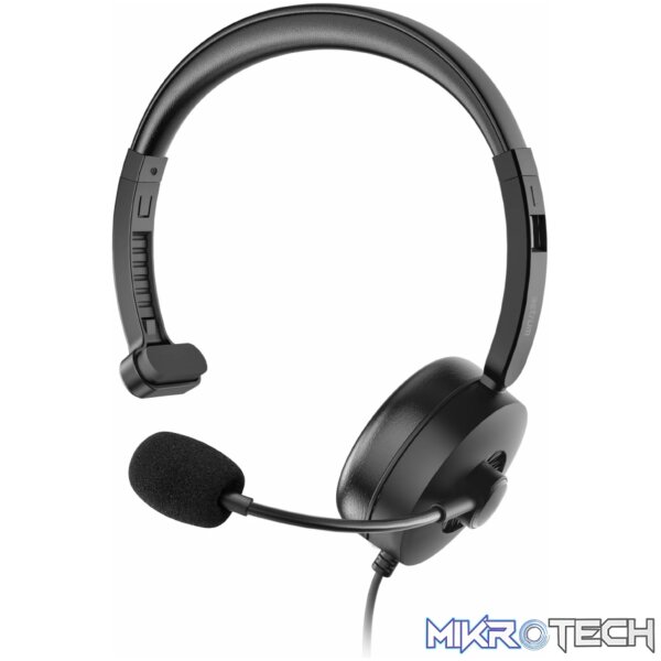 HS610 Single-Sided Headset 3.5mm Aux with Flexible Mic - Image 2