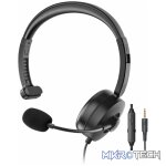 HS610 Single-Sided Headset 3.5mm Aux with Flexible Mic
