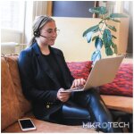 HT250 Bluetooth Office / Call Center Headset Mono with Flex Mic - Image 5