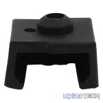 Heating Block Silicone Cover (23x23x17) - Flame-Retardant Silicone - Black - Image 2