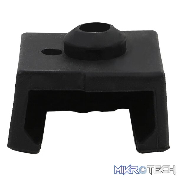 Heating Block Silicone Cover (23x23x17) - Flame-Retardant Silicone - Black - Image 2