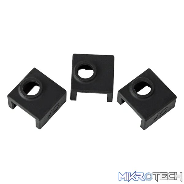 Heating Block Silicone Cover (23x23x17.5xT1.5) - Black - Image 2