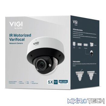 InSight S245ZI VIGI 4MP IR Motorized Varifocal Dome Network Camera