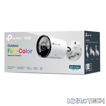 InSight S345 (2.8mm) VIGI 4MP Outdoor Full-Color Bullet Network Camera