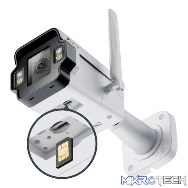 InSight S345-4G (4mm) VIGI 4MP Outdoor Full-Color 4G Bullet Network Camera - Image 2