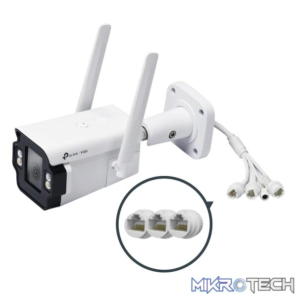 InSight S345-4G (4mm) VIGI 4MP Outdoor Full-Color 4G Bullet Network Camera - Image 3