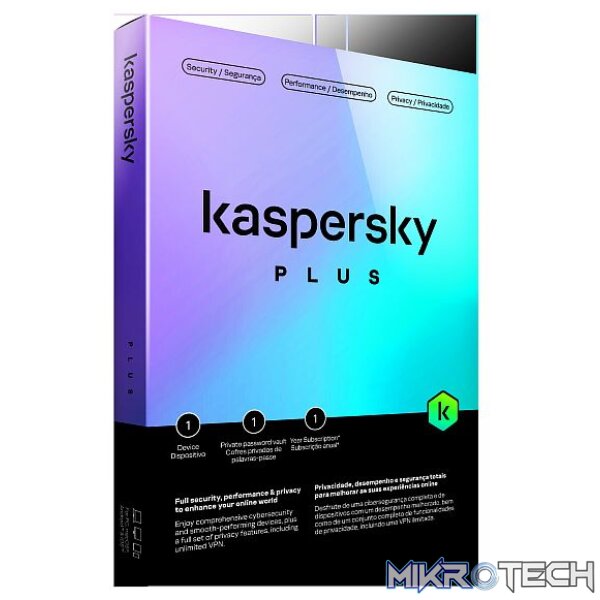 KASPERSKY PLUS 1 USER KASPERSKY PLUS 1 USER