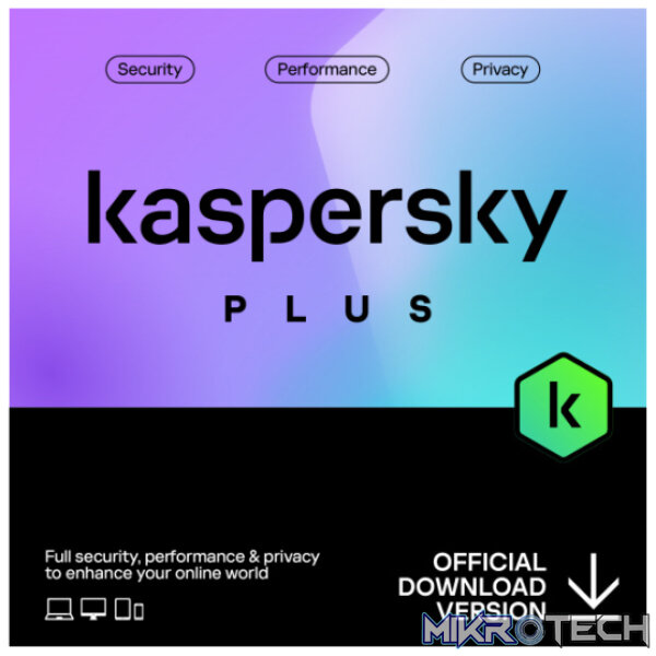 KASPERSKY PLUS 5 DEVICE 1 YEAR KASPERSKY PLUS 5 DEVICE 1 YEAR