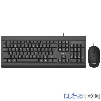 KC130 WIRED KEYBOARD MOUSE KIT USB