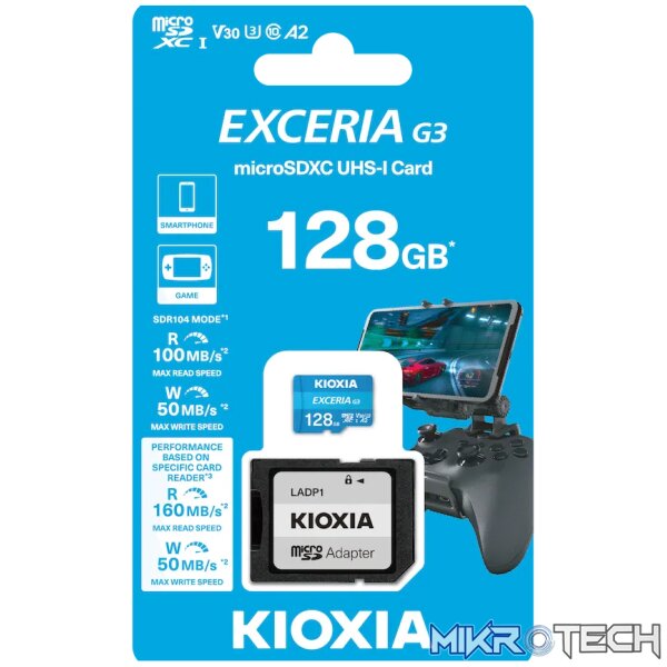KIOXIA mSD EXCERIA G2 128GB KIOXIA mSD EXCERIA G2 128GB