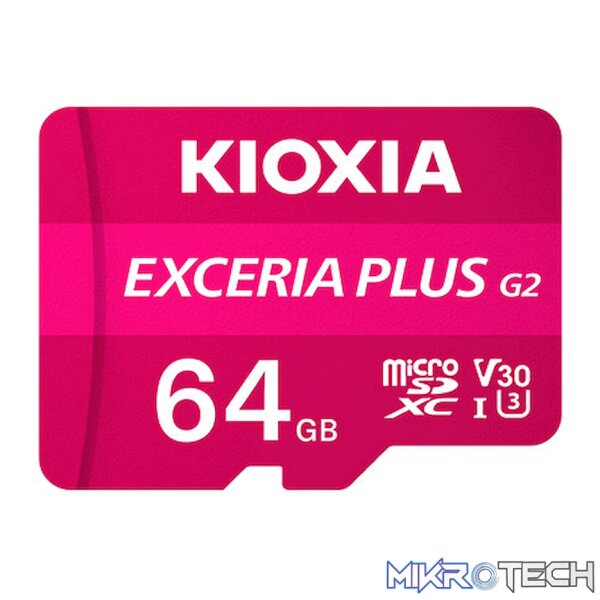 KIOXIA mSD EXCERIA PLUS G2 64GB KIOXIA mSD EXCERIA PLUS G2 64GB