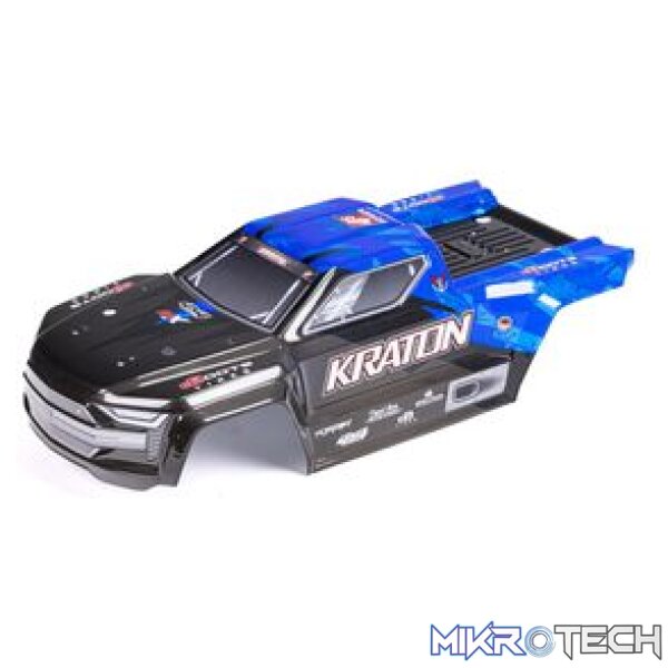 KRATON 4X4 4S BLX Finished Body Black/Blue KRATON 4X4 4S BLX Finished Body Black/Blue