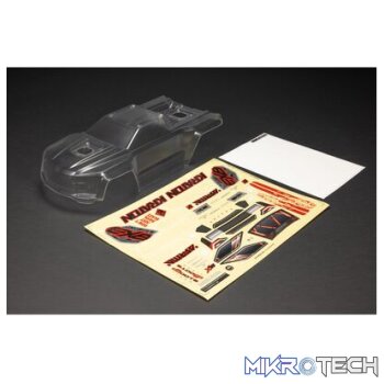 KRATON Clear Bodyshell (inc. decals window masks)