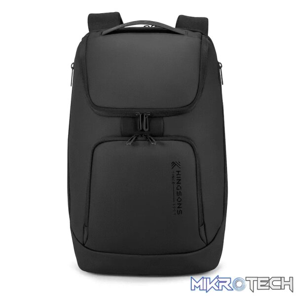 Kingsons Concise Business Backpack - Black - Image 2