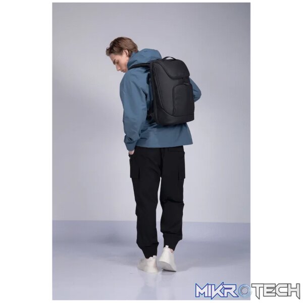Kingsons Concise Business Backpack - Black - Image 12