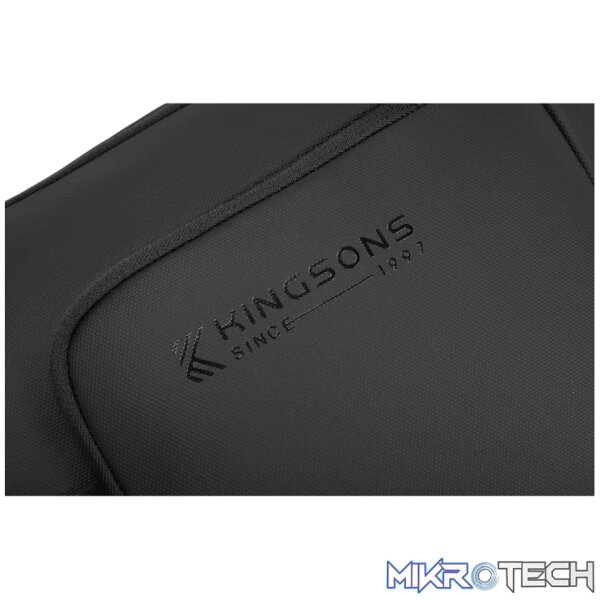 Kingsons Concise Business Backpack - Black - Image 14