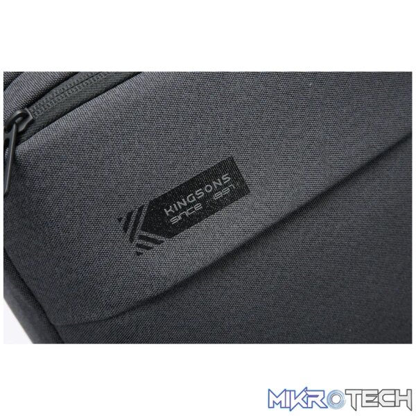 Kingsons Crypto Business Backpack Grey - Image 7