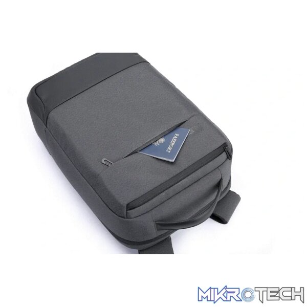 Kingsons Crypto Business Backpack Grey - Image 10