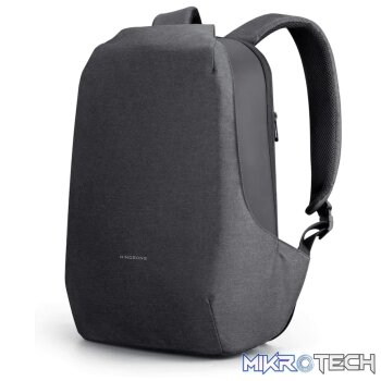 Kingsons Urban Series Anti-Theft 15.6 inch Laptop Backpack - Black