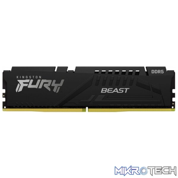 Kingston FURY Beast DDR5 16GB 6400 MT/s CL32 Memory Kingston FURY Beast DDR5 16GB 6400 MT/s CL32 Memory