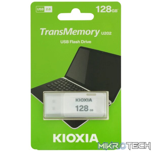 Kioxia 128GB USB 2.0-White Kioxia 128GB USB 2.0-White