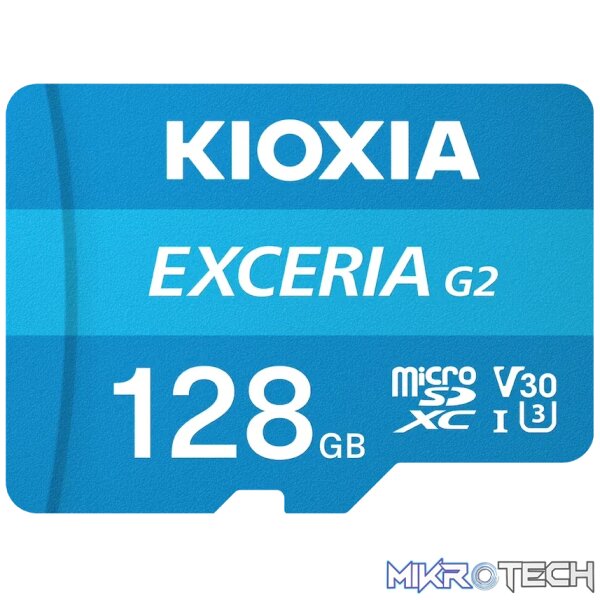 Kioxia 128gb Micro SDXC - UHS-I Card - 100MB/s - Image 2