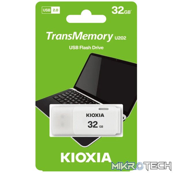 Kioxia 32GB USB 2.0-White - Image 2