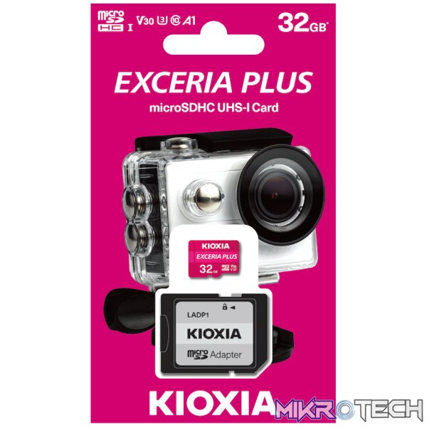 Kioxia M303R - 32gb MSD Exceria Plus CL10 Kioxia M303R - 32gb MSD Exceria Plus CL10