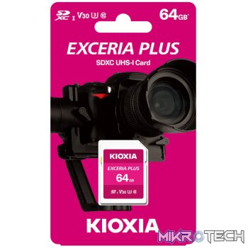 Kioxia N303 Exceria Plus SD 64gb CL10
