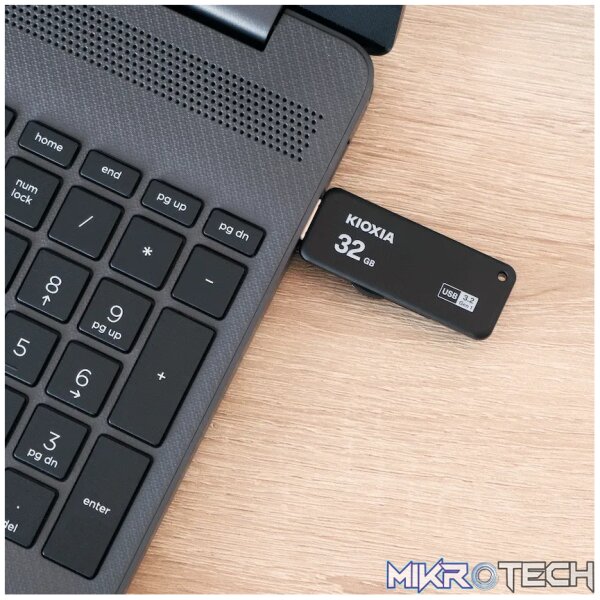 Kioxia U365 - 32gb USB 3.2 Yamabiko Slider Type - Image 4