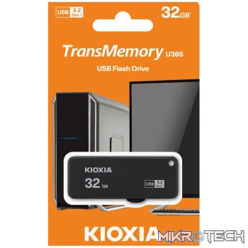 Kioxia U365 - 32gb USB 3.2 Yamabiko Slider Type