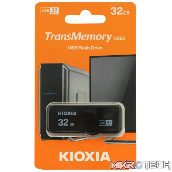 Kioxia U365 - 32gb USB 3.2 Yamabiko Slider Type - Image 5