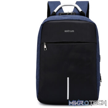 LB220 BACKPACK OXFORD 300D 15? BLUE/BLAC