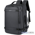 LB310 BACKPACK PU TRAVEL EXPEND BLACK