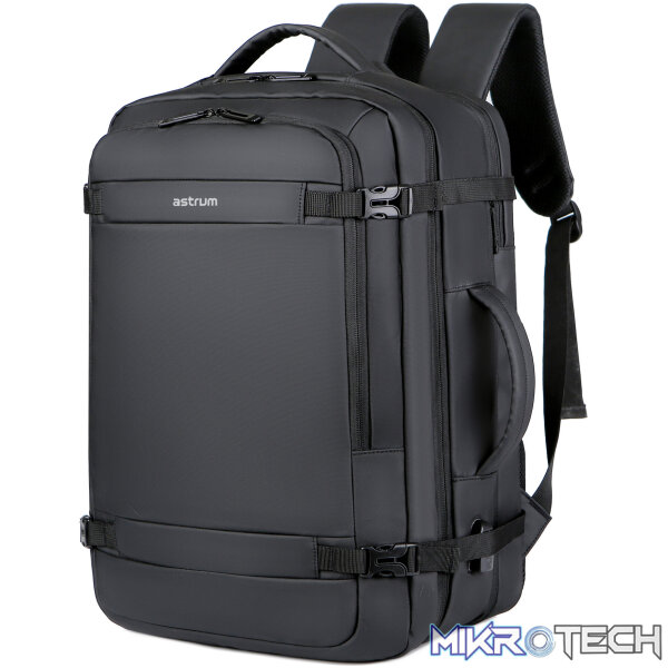 LB310 BACKPACK PU TRAVEL EXPEND BLACK LB310 BACKPACK PU TRAVEL EXPEND BLACK