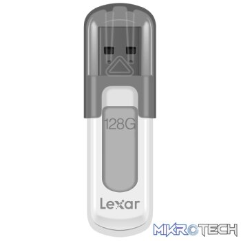 LEXAR 128GB V100 USB 3.0 JUMP DRIVE