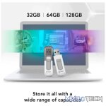 LEXAR 128GB V100 USB 3.0 JUMP DRIVE - Image 5