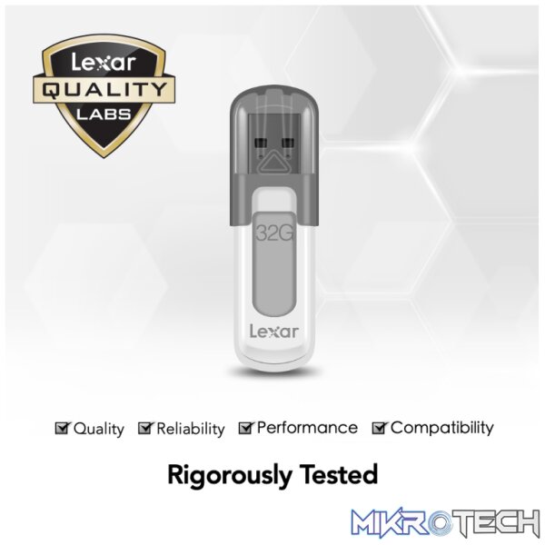 LEXAR 32GB V100 USB 3.0 JUMP DRIVE LEXAR 32GB V100 USB 3.0 JUMP DRIVE