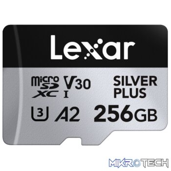 LEXAR BLU PLUS 256GB MICROSDXC C10 V10