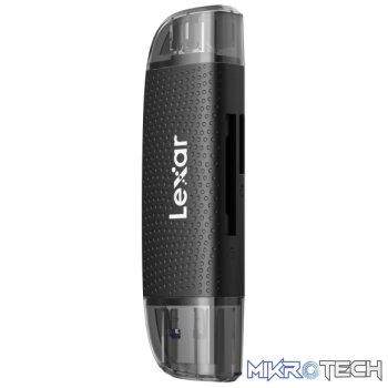 LEXAR DUAL-SLOT USB-A/TYPE -C READER