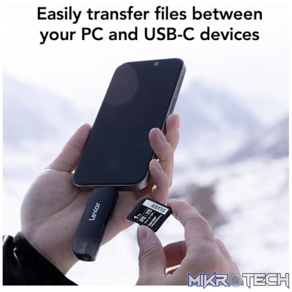 LEXAR DUAL-SLOT USB-A/TYPE -C READER - Image 6
