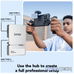LEXAR SL400 EXT SSD 2TB TYPE-C SILVER - Image 6