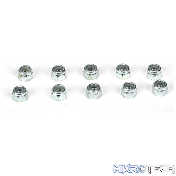 Locknut M3 x .5 x 5.5mm (10) Locknut M3 x .5 x 5.5mm (10)