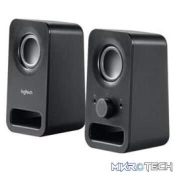 Logitech 980-000814 Z150 Stereo Multimedia mini Desktop Speakers-Black
