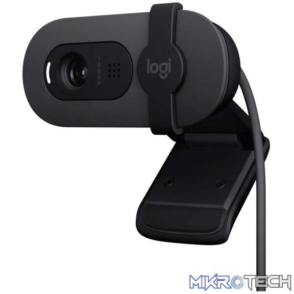 Logitech(R) Brio 100 Full HD Webcam - Graphite Logitech(R) Brio 100 Full HD Webcam - Graphite