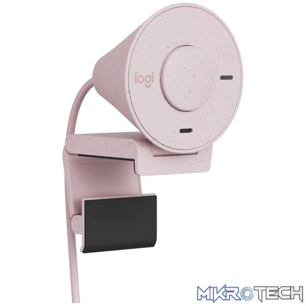 Logitech(R) Brio 300 Full HD Webcam - Rose - Image 2