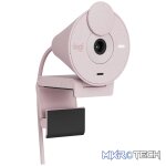 Logitech(R) Brio 300 Full HD Webcam - Rose - Image 3